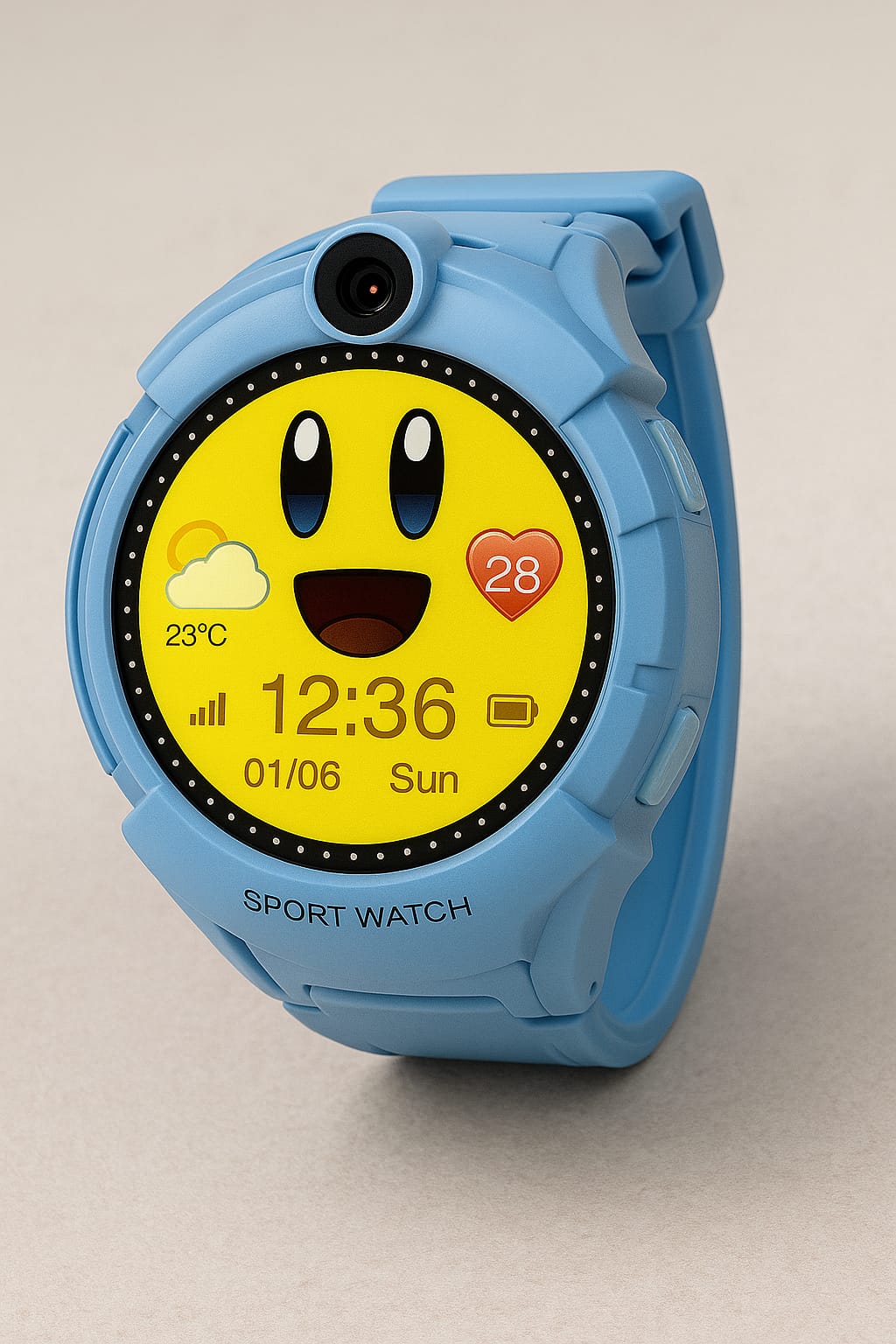 Montre GPS Enfant Q360 personnalisable avec Appel SOS, Caméra & Application – Sécurité SecuriZen