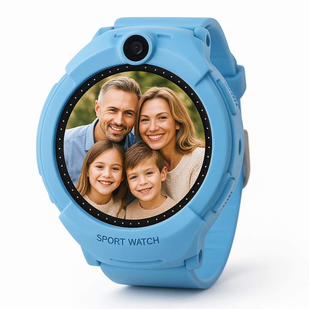 Montre GPS Enfant Q360 personnalisable avec Appel SOS, Caméra & Application – Sécurité SecuriZen