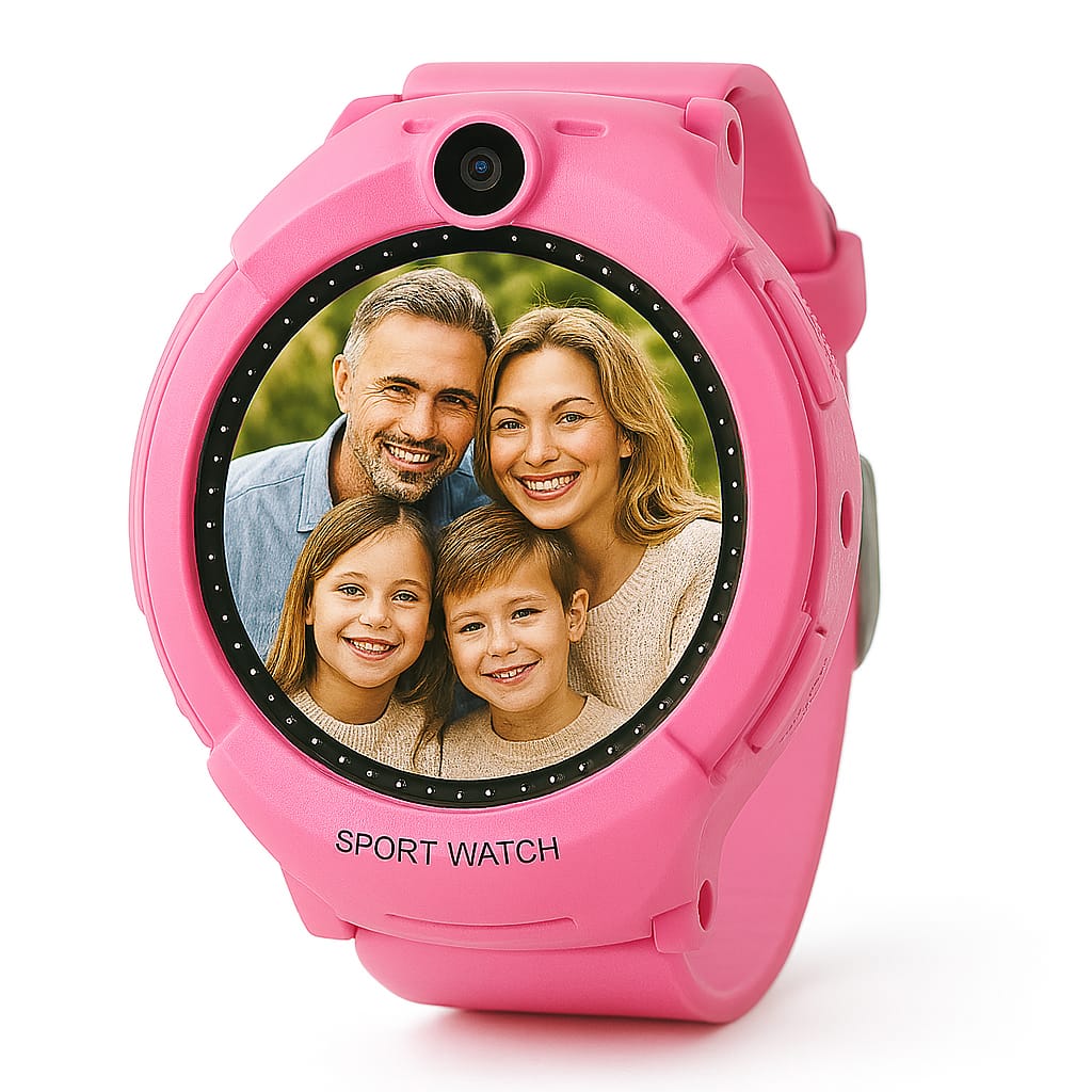 Montre GPS Enfant Q360 personnalisable avec Appel SOS, Caméra & Application – Sécurité SecuriZen